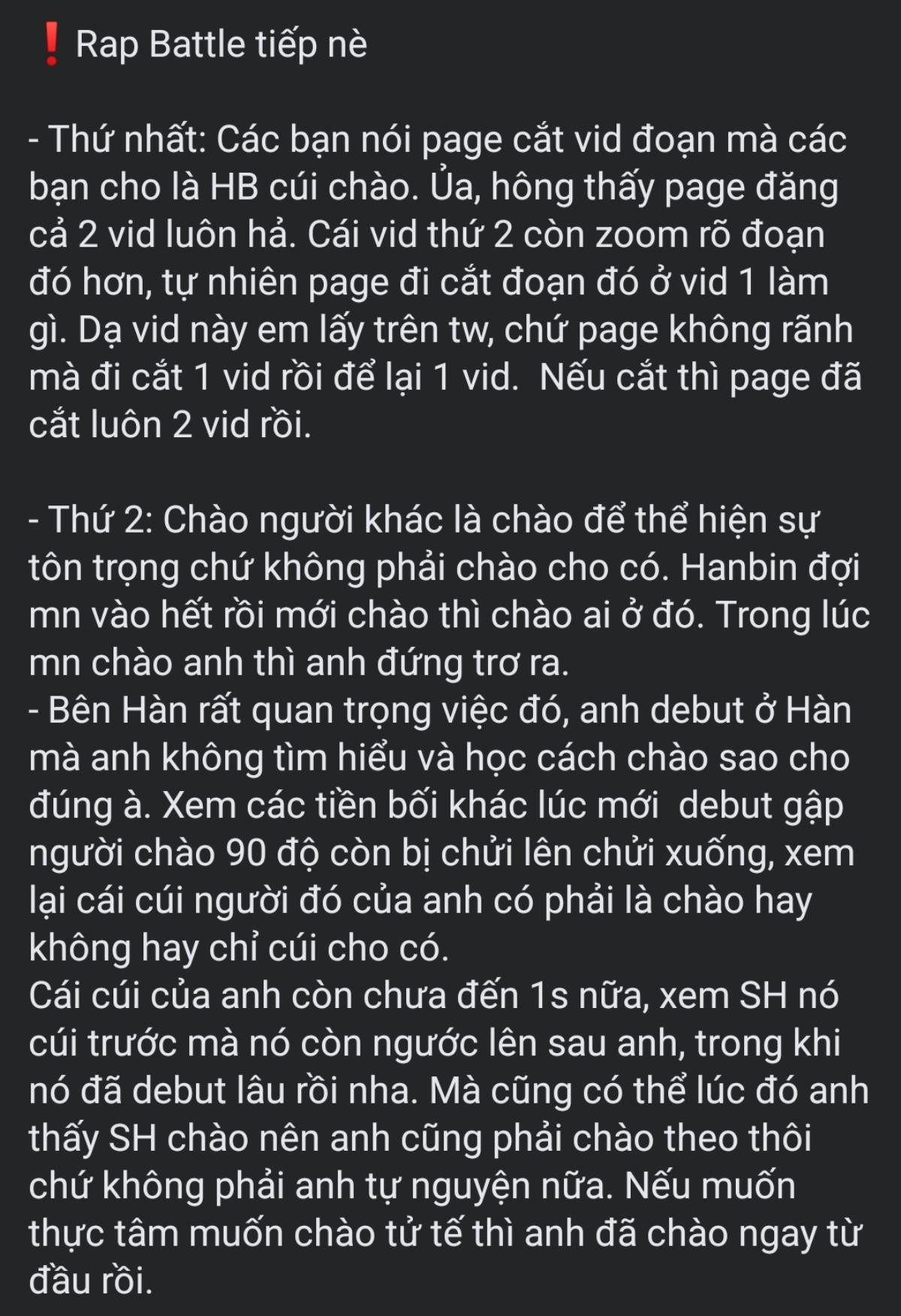 Debut tại Hàn chưa bao lâu, Hanbin Ngô Ngọc Hưng đã bị lập group anti-fan, tố thái độ vô lễ với tiền bối? Ảnh 4