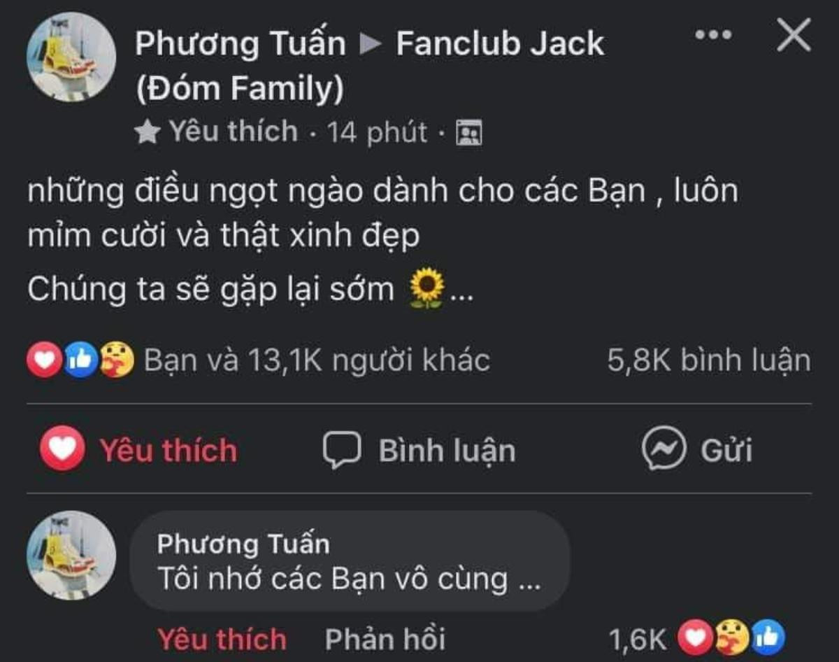 Hậu ở ẩn vì lùm xùm có con với Thiên An, Jack thông báo đã ấn định được ngày tái xuất? Ảnh 1