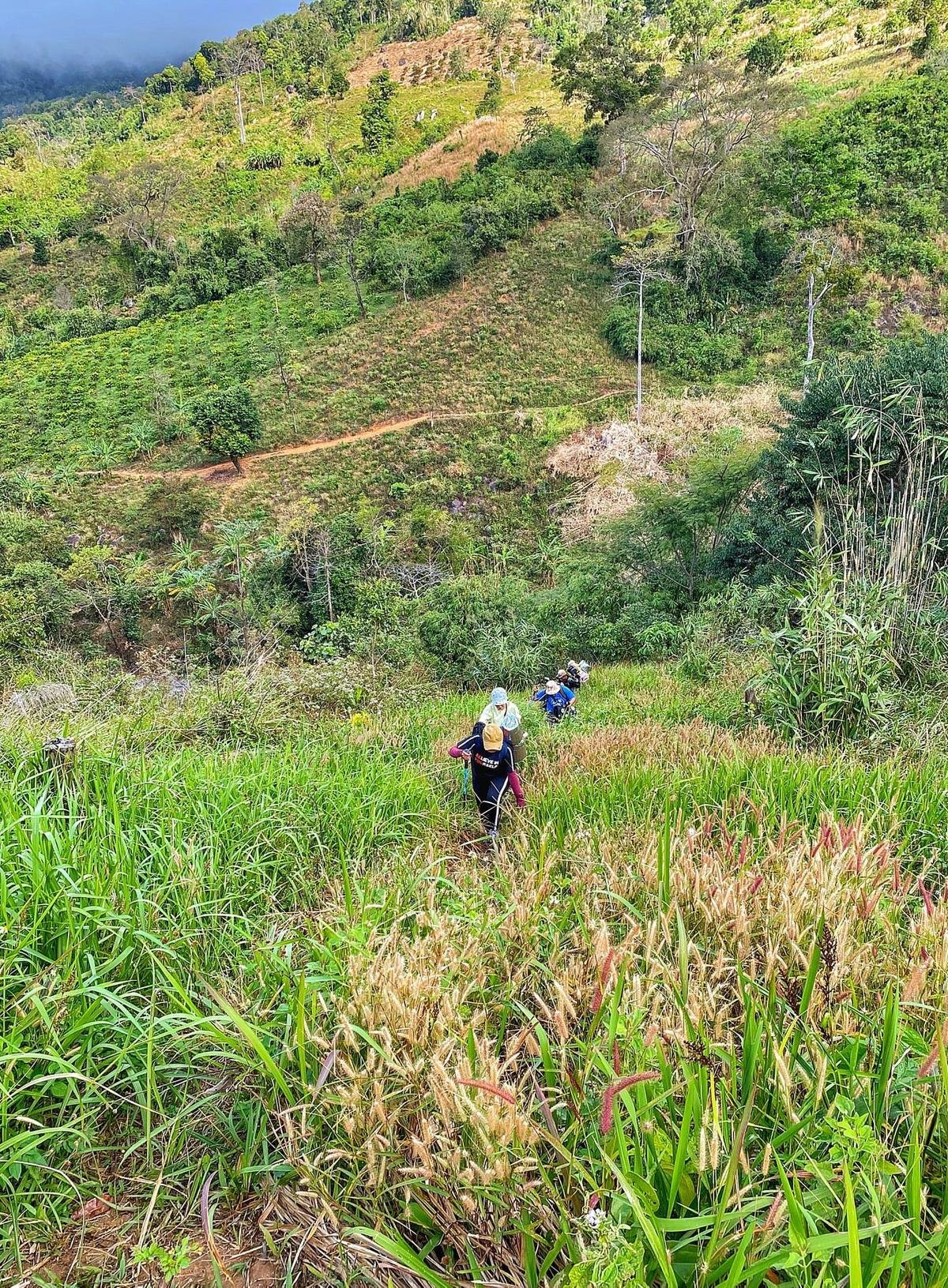 Chạm tay vào đỉnh Chư Yang Lăk cao 1.643m Ảnh 4