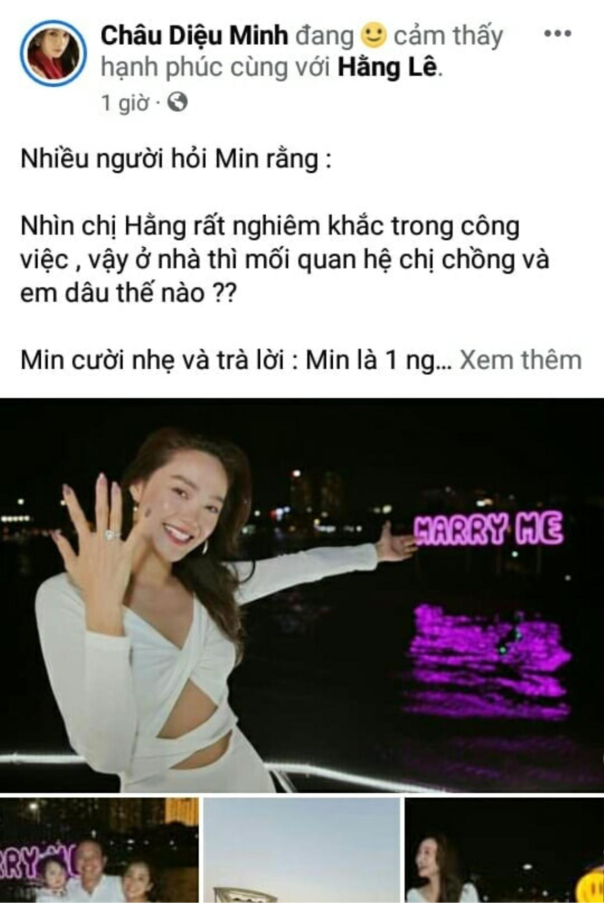 Em dâu tiết hé lộ con người thật của Minh Hằng qua một chi tiết Ảnh 1