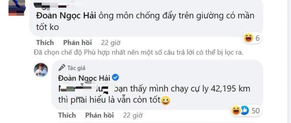 Bị dân mạng hỏi sỗ sàng về 'môn thể thao trên giường', ông Đoàn Ngọc Hải đáp trả đầy thâm thúy Ảnh 1