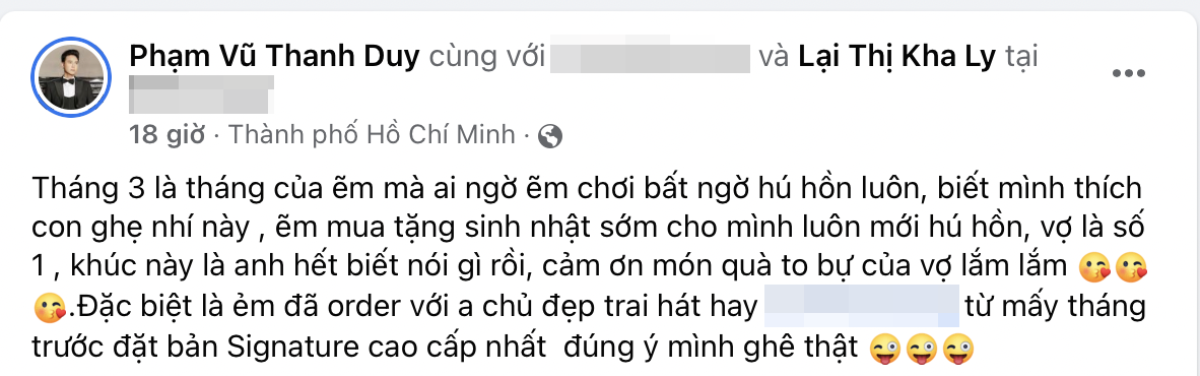 Nữ diễn viên 'Cổng mặt trời' lộ diện sau tin đồn sinh con, 'chơi lớn' tặng chồng món quà 1,5 tỉ đồng Ảnh 1