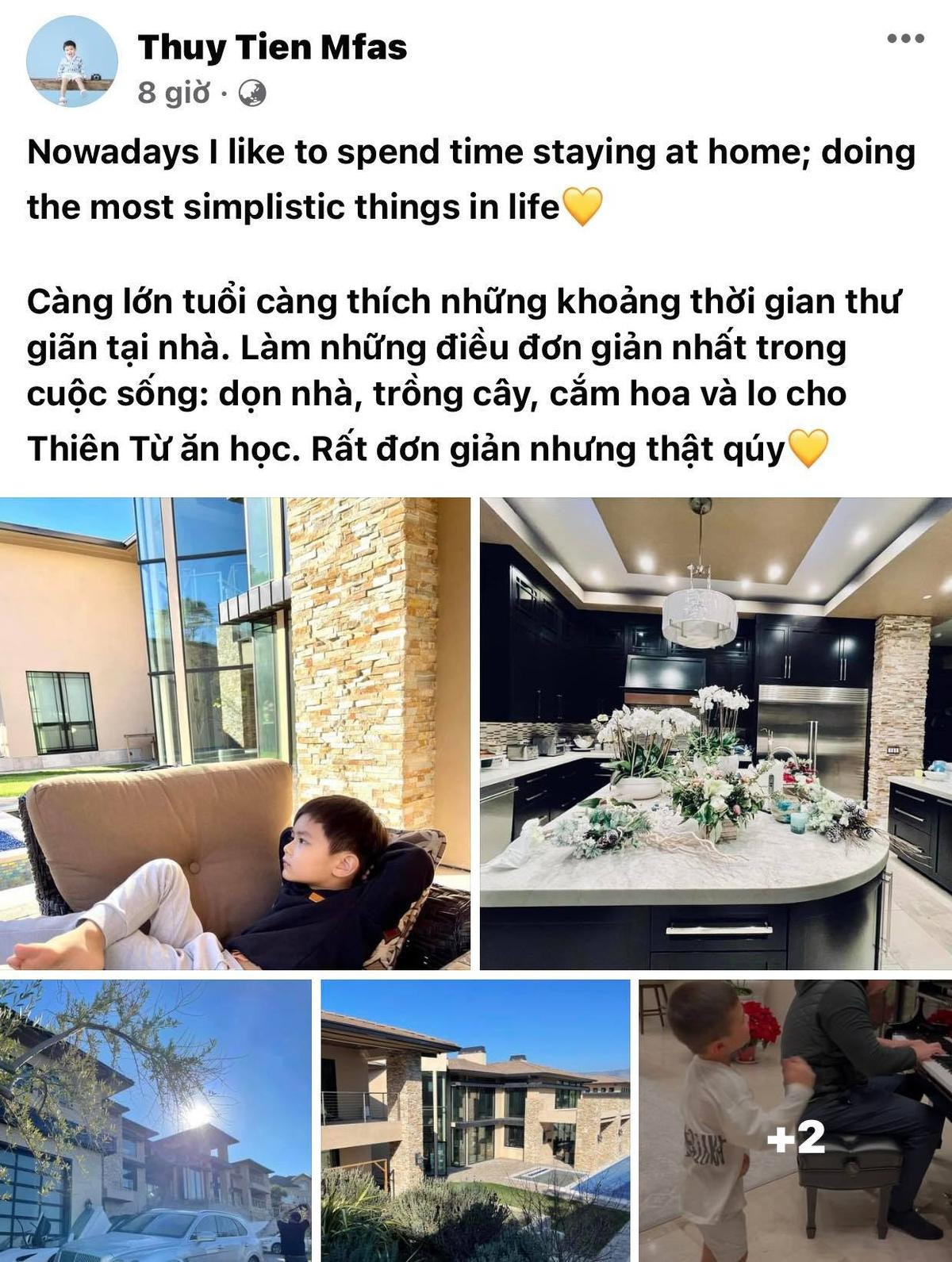 Cuộc sống chuẩn rich kid của con trai Đan Trường: Ở biệt thự xa hoa, thu nhập nghìn đô mỗi tháng Ảnh 1