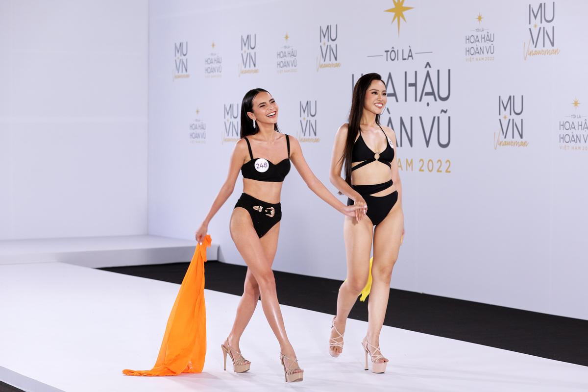 So kè hình thể thí sinh MUV 2022 với bikini: Bảo Ngọc, Hoàng Phương có ghi điểm? Ảnh 10