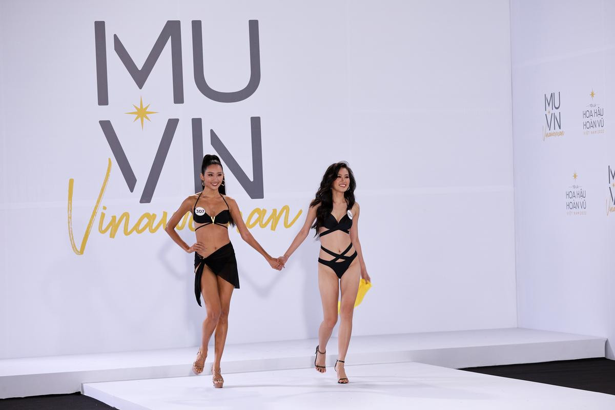 So kè hình thể thí sinh MUV 2022 với bikini: Bảo Ngọc, Hoàng Phương có ghi điểm? Ảnh 11