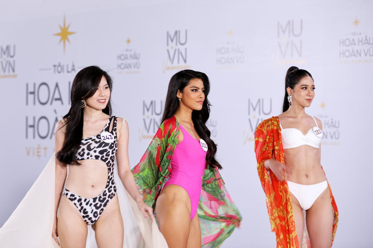 So kè hình thể thí sinh MUV 2022 với bikini: Bảo Ngọc, Hoàng Phương có ghi điểm? Ảnh 13