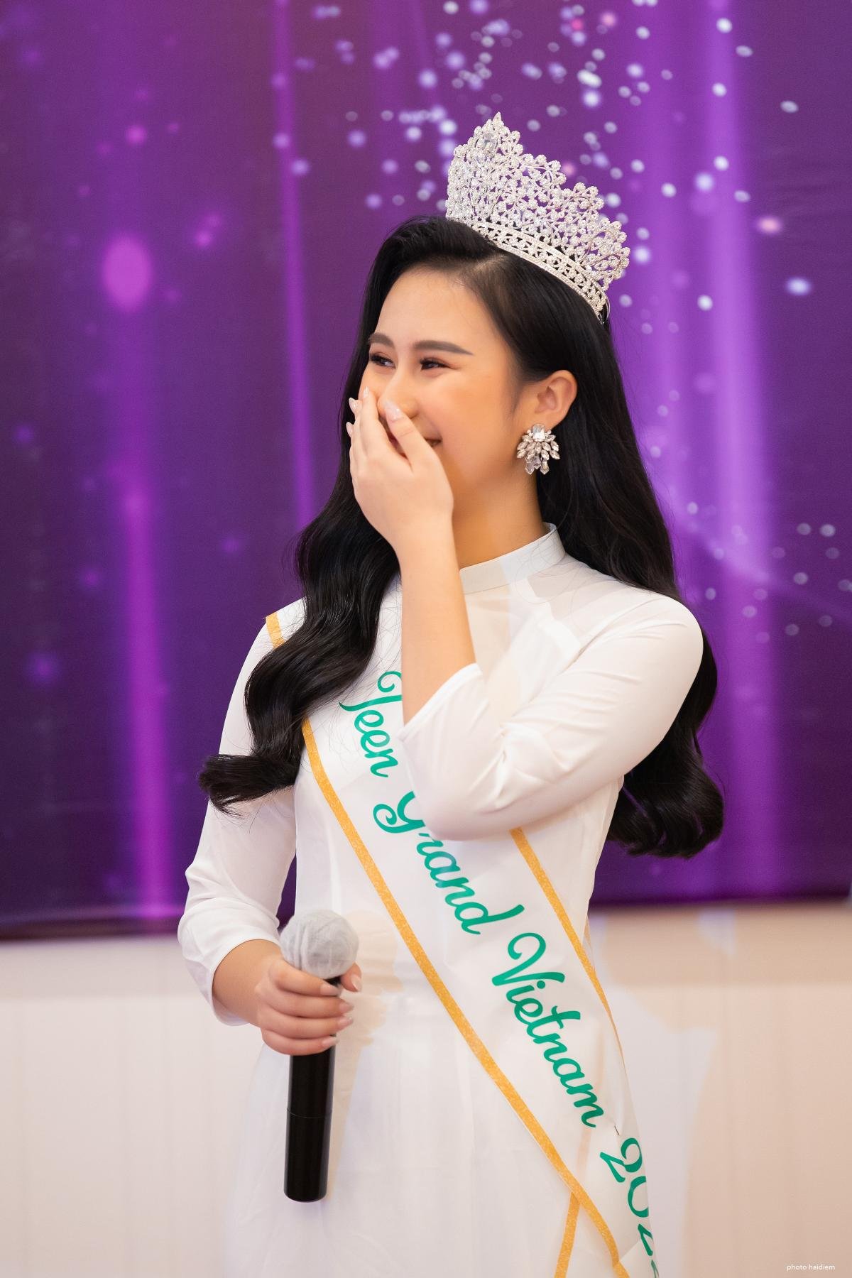 Nữ sinh 14 tuổi đại diện Việt Nam tham dự Miss Teen Grand International 2022 Ảnh 1