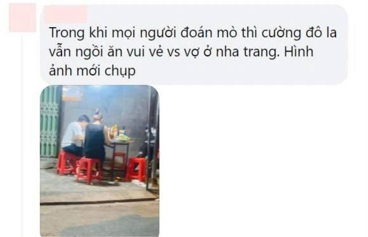 Netizen bắt gặp Cường Đô La và Đàm Thu Trang đi ăn ở một quán vỉa hè Ảnh 2