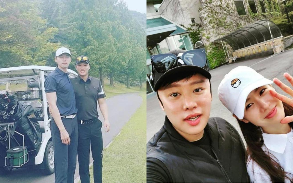 Đâu riêng gì Hiền Hồ, Hyun Bin - Son Ye Jin cũng nên duyên nhờ 'nương tựa' ở sân golf đấy! Ảnh 3