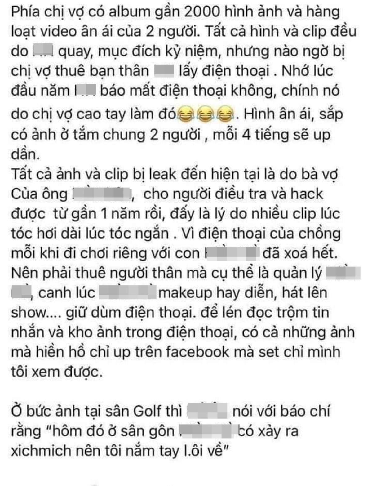 Rộ tin bà cả là người đứng sau tung tin ngoại tình của chồng đại gia: Sở hữu 2000 ảnh và nhiều clip ân ái Ảnh 1