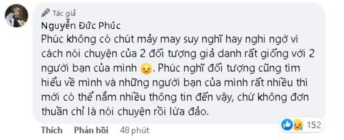 Đức Phúc bị đối tượng mạo danh Erik và bạn trai cũ Hòa Minzy để lừa đảo Ảnh 6