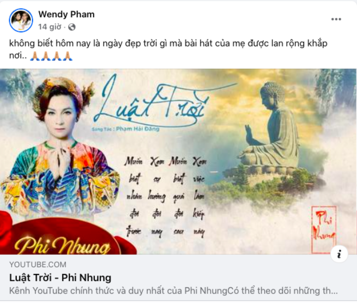 Con gái Phi Nhung có động thái ẩn ý giữa thời điểm bà Phương Hằng bị tạm giam Ảnh 2