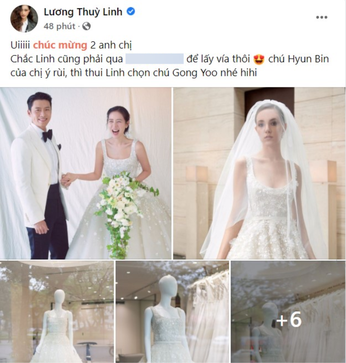 Sao Việt chúc mừng đám cưới Hyun Bin - Son Ye Jin: Người tạm biệt 'tình cũ', người xin vía lấy chồng Ảnh 4