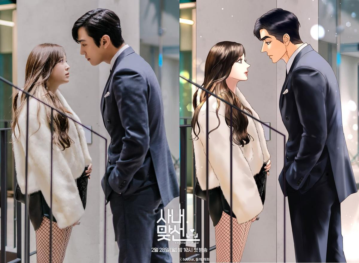 Hẹn Hò Chốn Công Sở tung poster như phim kinh dị: Điềm báo Kim Se Jeong và Ah Hyo Seop chia tay? Ảnh 7