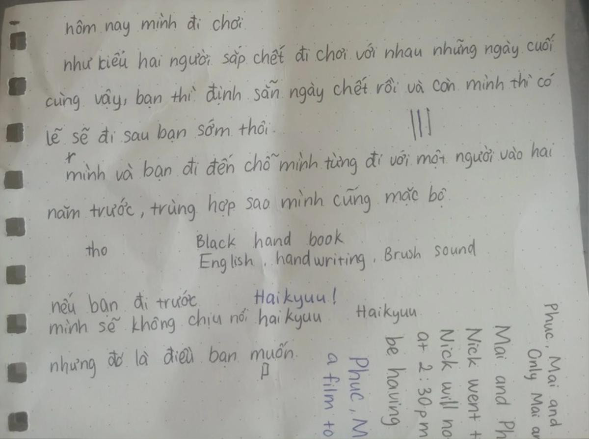 Nữ sinh lớp 8 ở Bắc Ninh treo cổ tự tử, để lại thư và nhật ký nói 'sắp đi xa' Ảnh 1