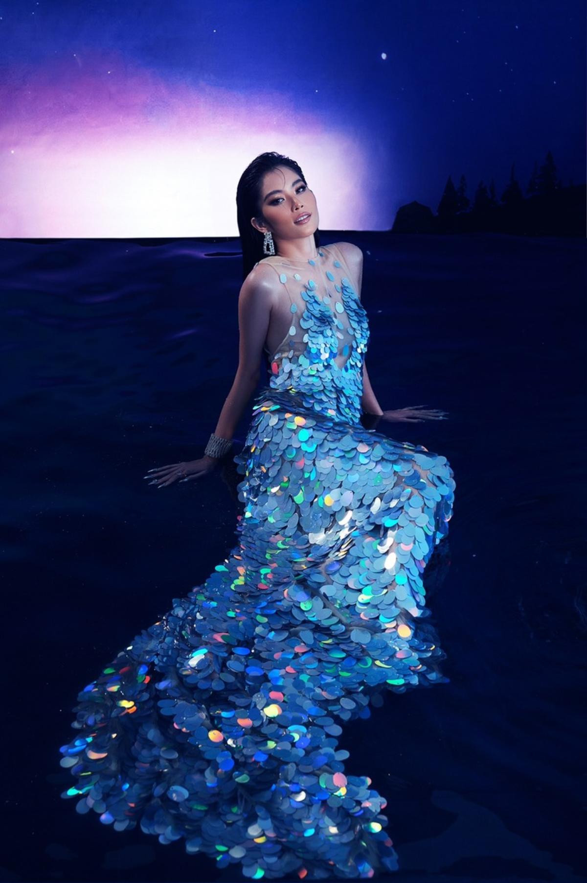 Lệ Nam xả bộ ảnh quyến rũ như mỹ nhân ngư trước thềm Miss Universe Vietnam 2022 Ảnh 8