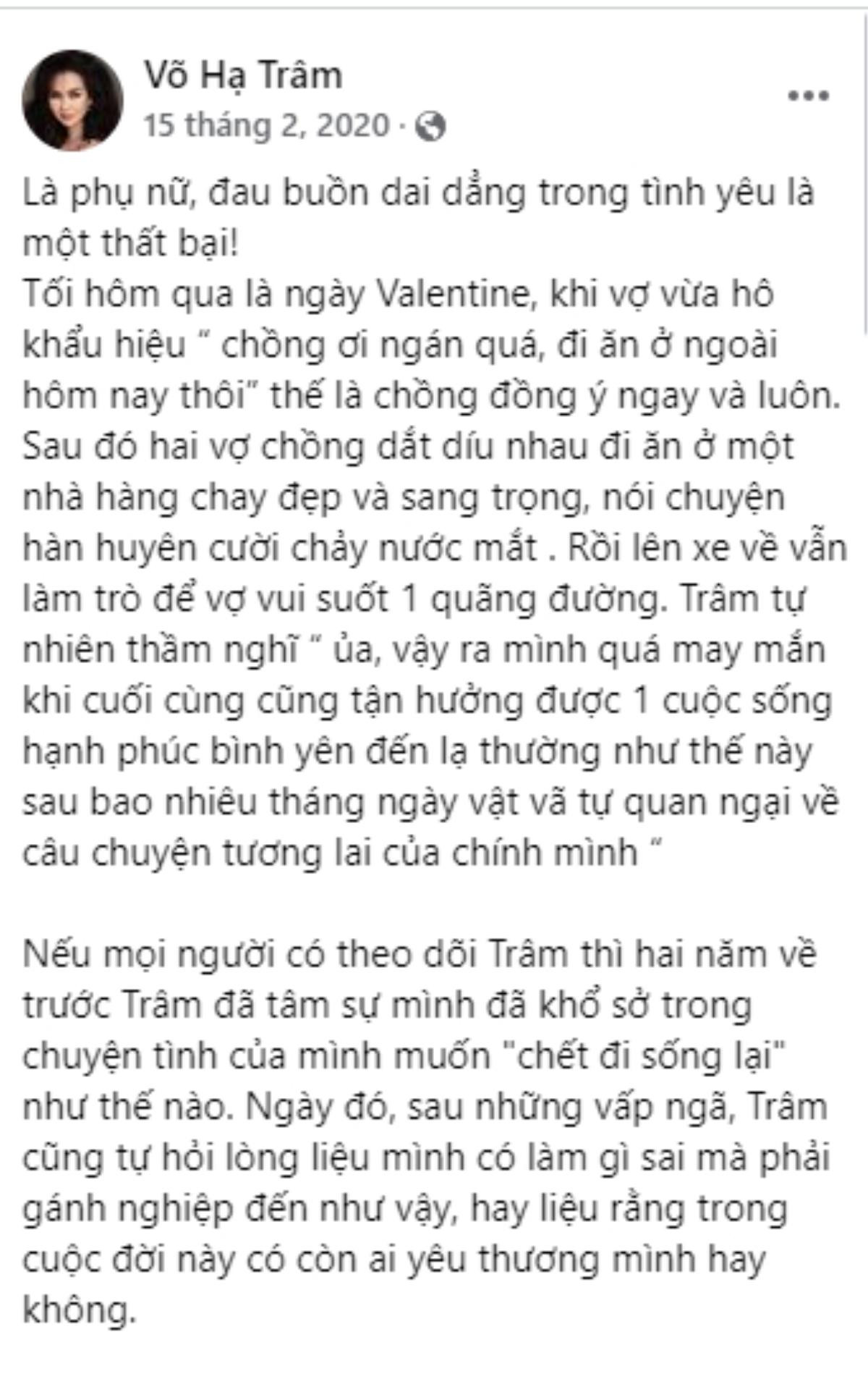 Võ Hạ Trâm: Từ muốn 'chết đi sống lại' trong tình yêu đến hạnh phúc viên mãn Ảnh 2