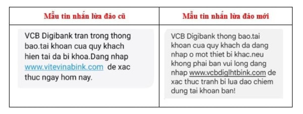 Cảnh giác tin nhắn lừa đảo mạo danh ngân hàng kiểu mới Ảnh 1