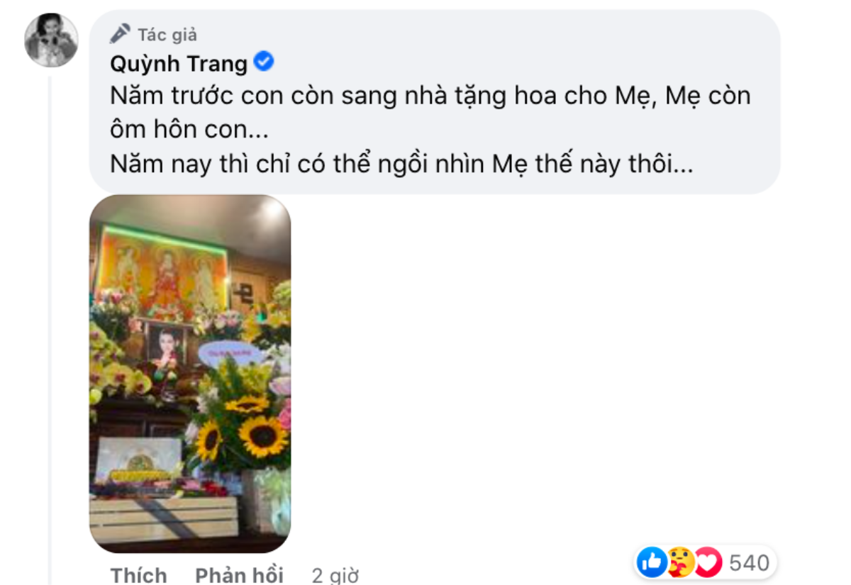 Con nuôi Phi Nhung nói lời xúc động trong ngày sinh nhật cố ca sĩ: 'Năm trước mẹ còn ôm hôn con...' Ảnh 2