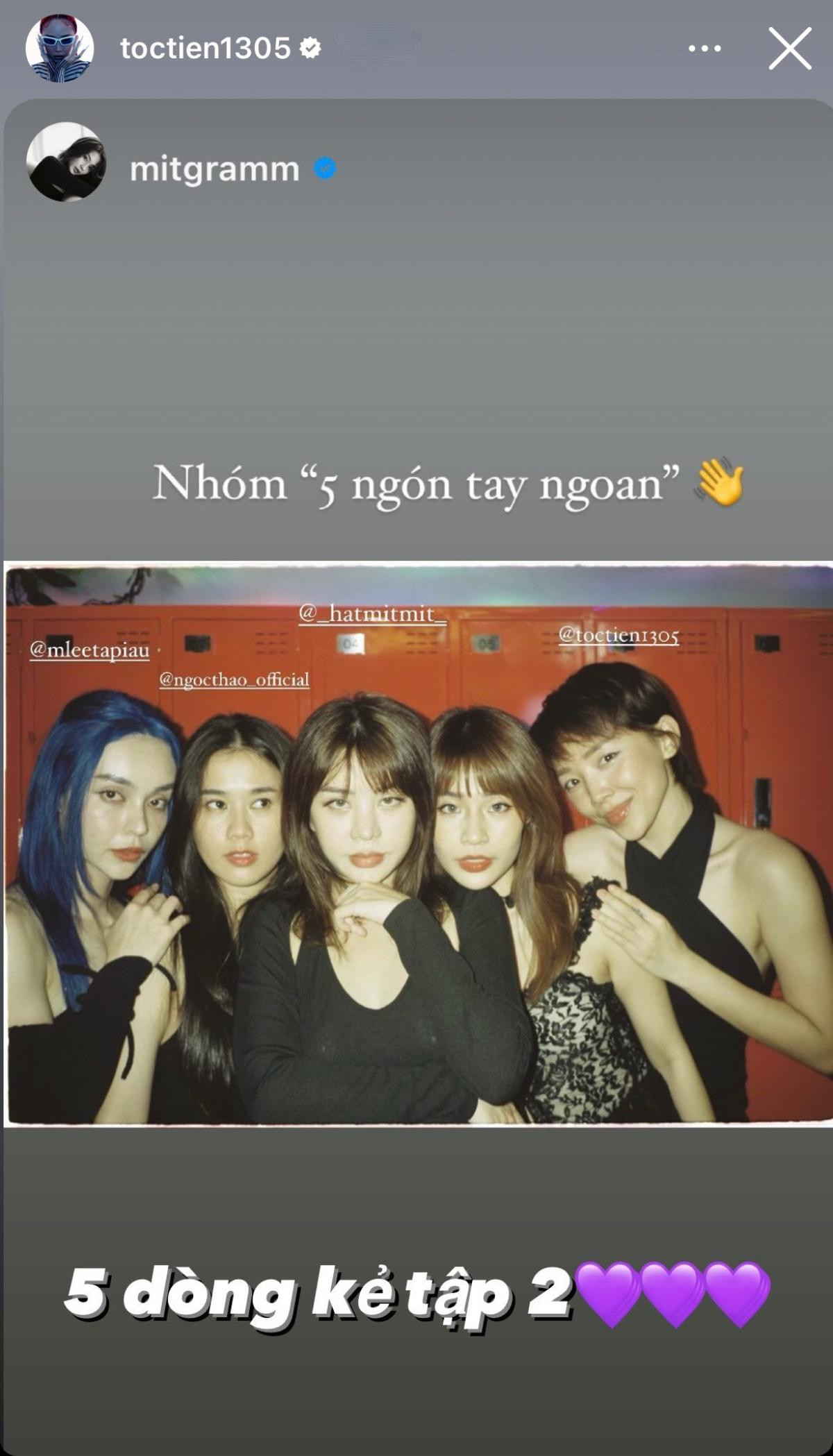 Phí Phương Anh vừa debut nhóm nhạc, Tóc Tiên cũng vội công bố tham gia nhóm nhạc mới? Ảnh 2