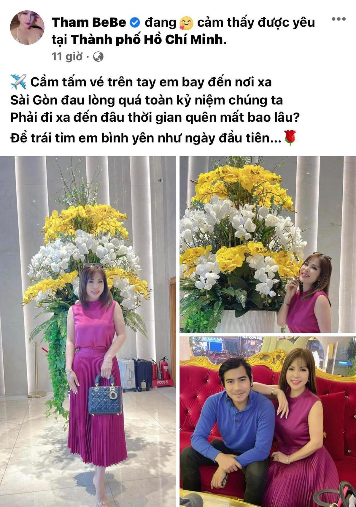 Vừa về Việt Nam, Thắm BeBe đã bị netizen ghép đôi Thanh Bình, chính chủ lên tiếng 'ngay và luôn' Ảnh 1