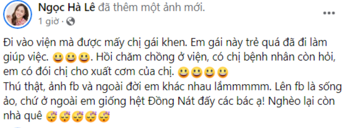 Bà xã Công Lý bị nhầm là người giúp việc, được người lạ thương tình cho suất cơm Ảnh 2