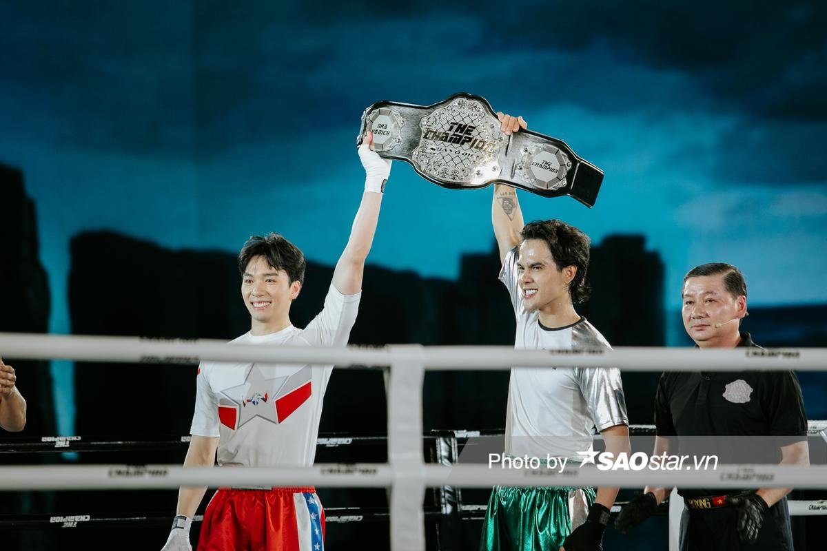 The Champion: Hữu Thanh Tùng bất ngờ gặp sự cố trên sàn đấu, Hải Nam được khen vì 'chơi đẹp' với đối thủ Ảnh 7