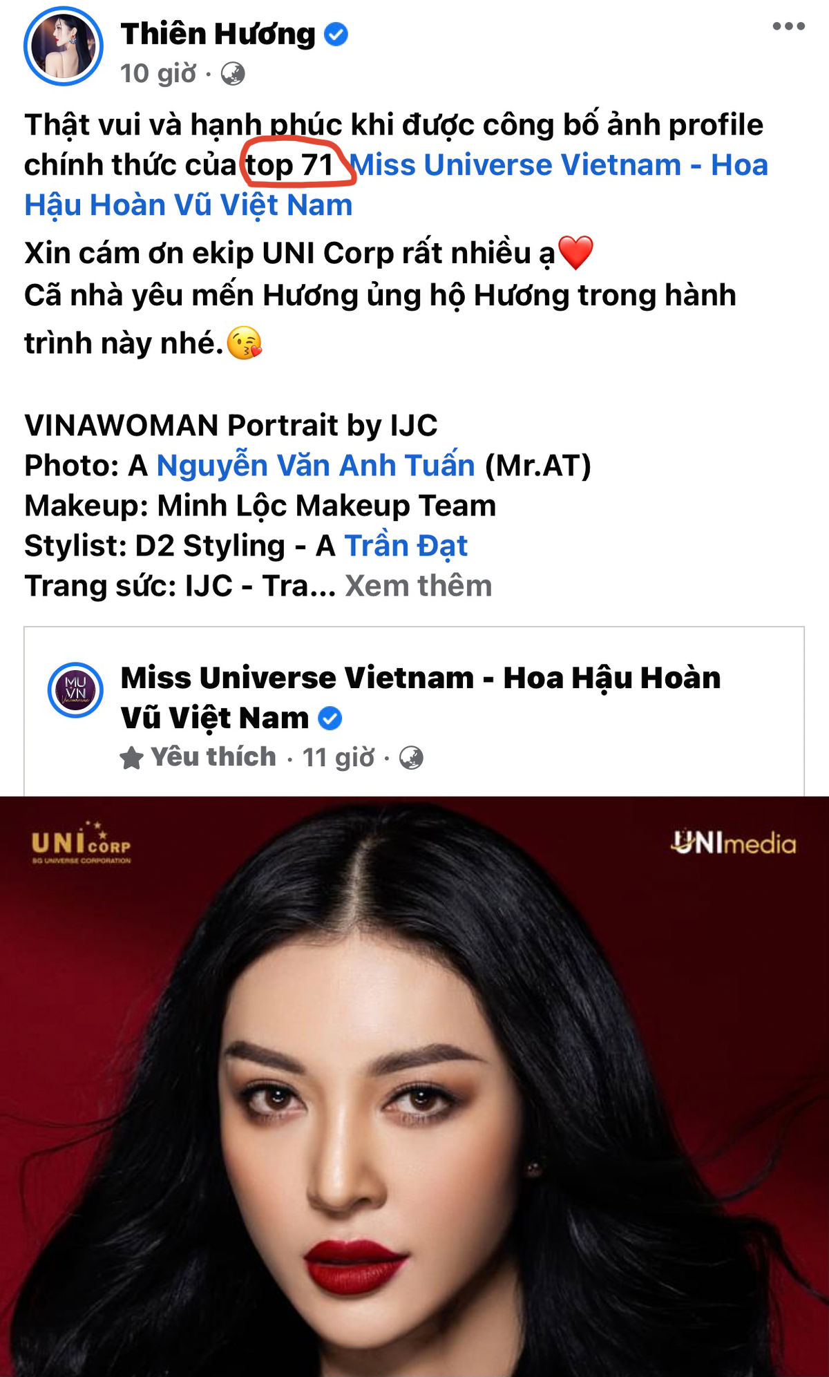 Đỗ Nhật Hà 'out top' 70 MUV 2022 vẫn có ảnh glamshot, thí sinh vạ miệng làm lộ tẩy có hẳn top 71? Ảnh 5