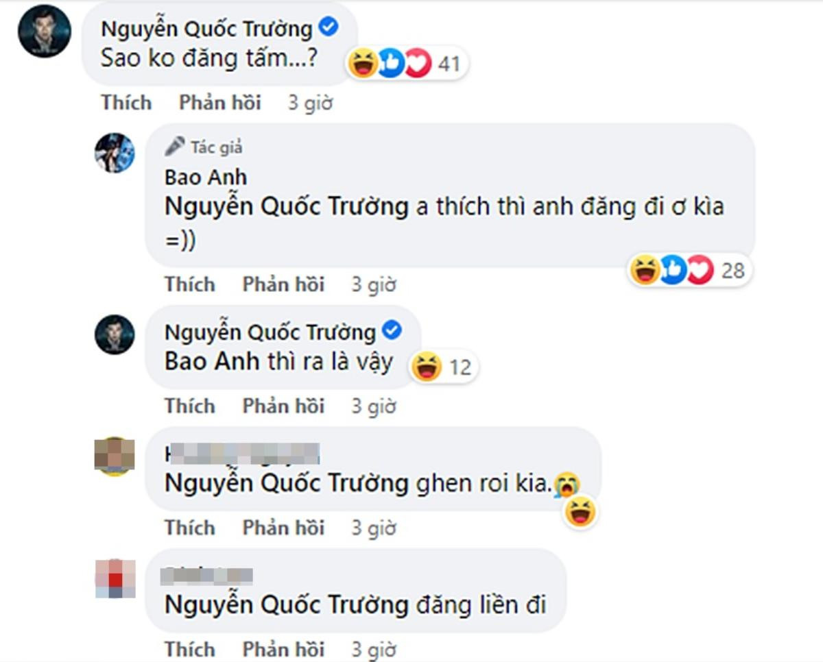 Quốc Trường ghen ra mặt khi Bảo Anh đăng hình với trai lạ Ảnh 3