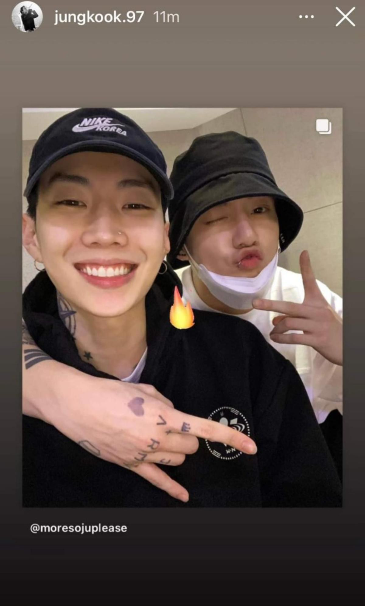 Jay Park đăng ảnh cùng Jungkook( BTS): Dành nhiều lời khen cho chàng hậu bối tài năng Ảnh 6