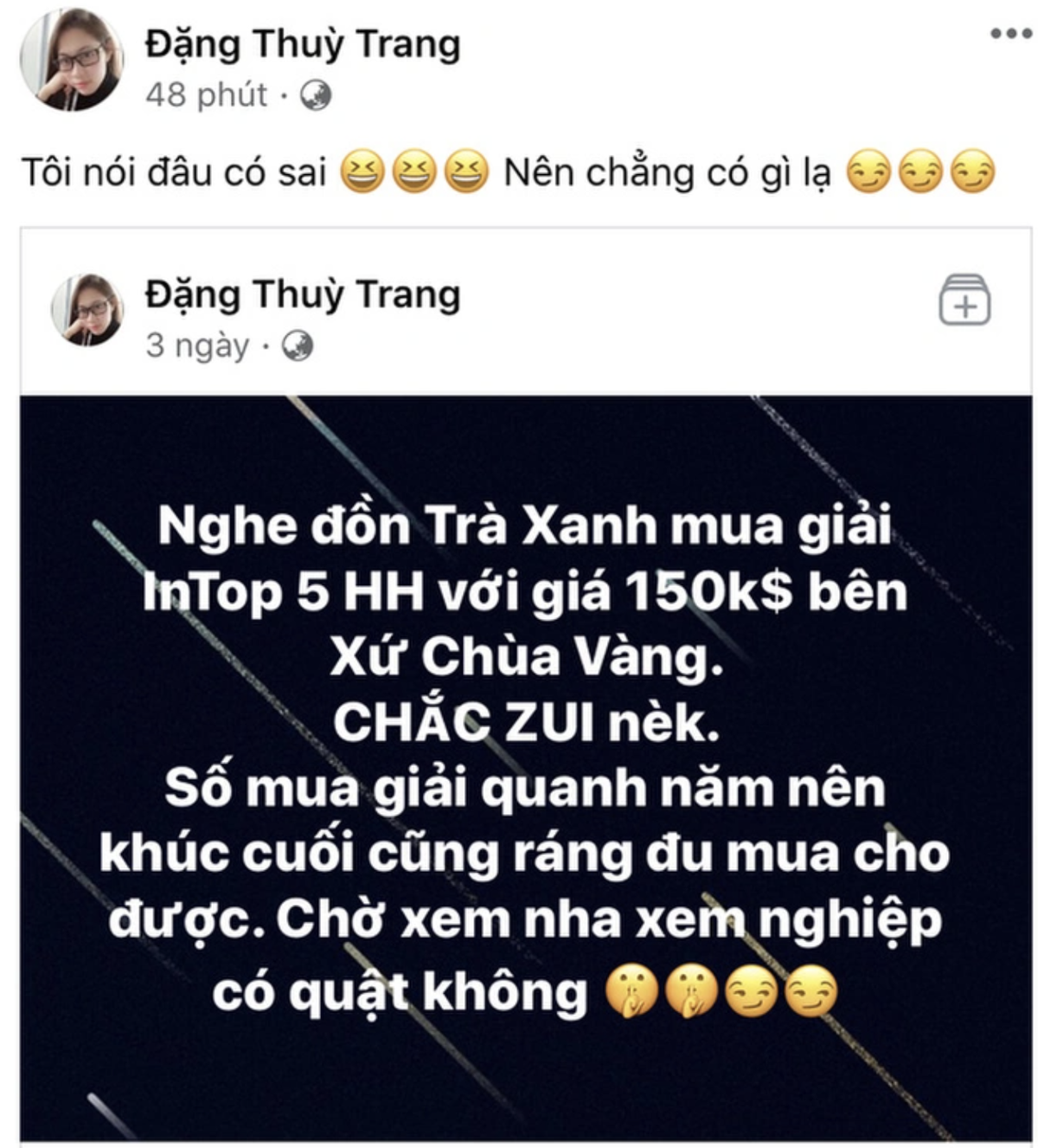 Chị gái Đặng Thu Thảo phát ngôn gây tranh cãi về giới Hoa hậu: 'Thời của dân quỵt nợ, trà xanh lên ngôi' Ảnh 3