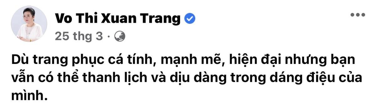 'Master thanh lịch' Xuân Trang nói gì sau khi bị trừ điểm thanh lịch vì đi chân trần trên sóng MUV? Ảnh 2