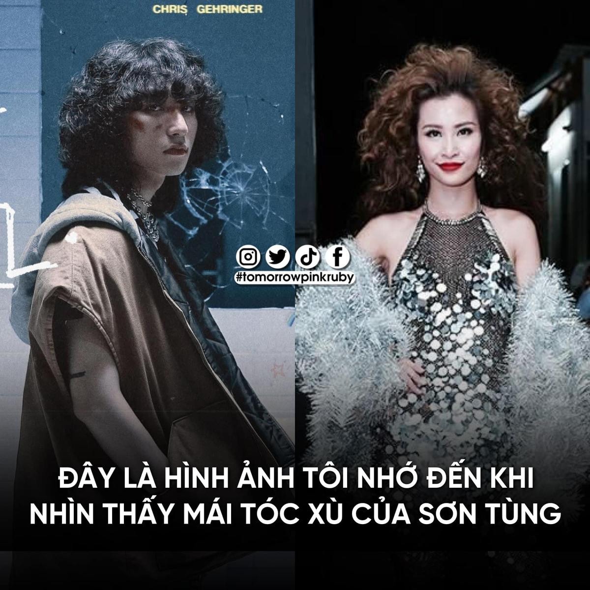 Tạo hình của Sơn Tùng trong MV mới bất ngờ 'đụng hàng' với Đông Nhi....cách đây nhiều năm? Ảnh 3