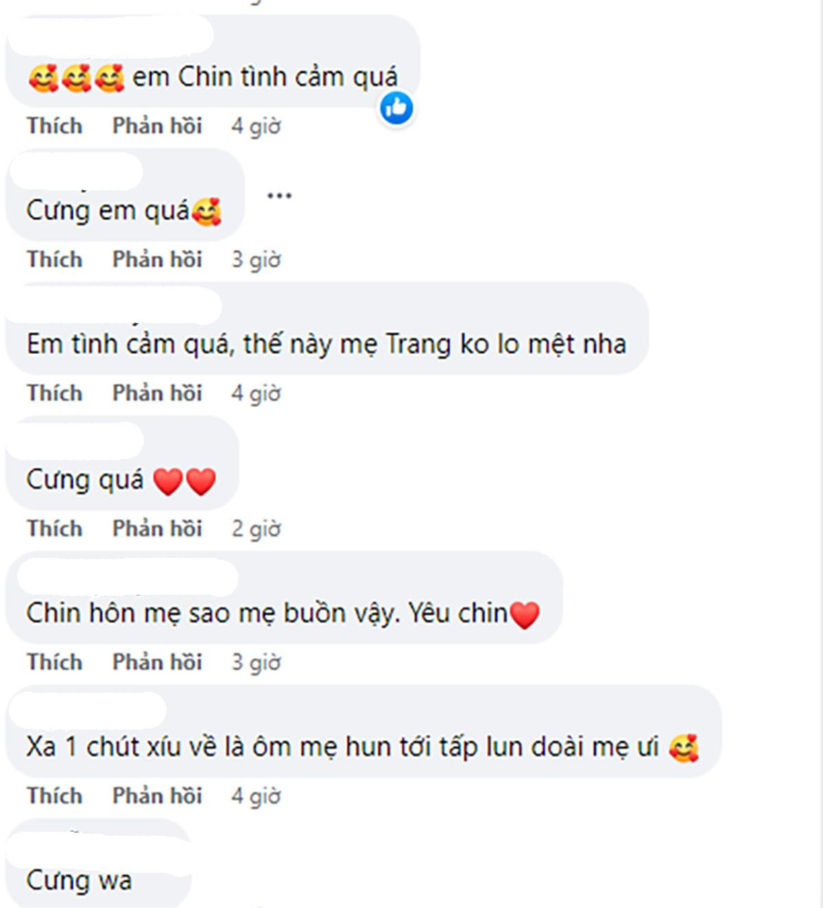 Được con gái hôn mà sao mẹ Đàm Thu Trang mặt buồn thế này? Ảnh 6