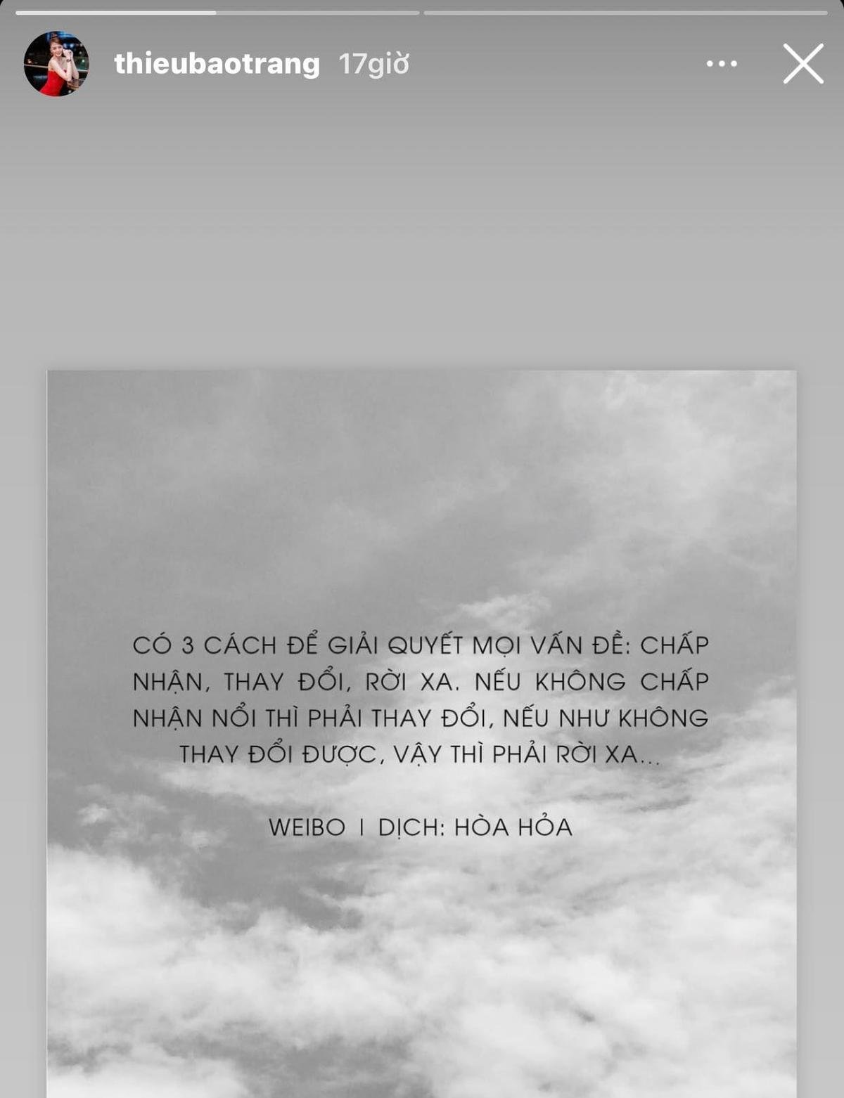 Thiều Bảo Trang: 'Đã không thuộc về mình, chờ mong cũng chỉ nhận lại sự lặng thinh' Ảnh 2