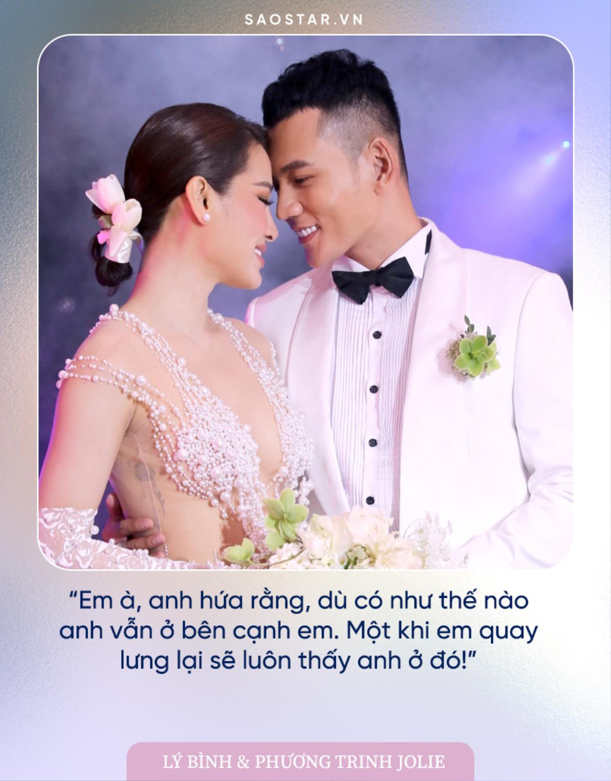 Những câu nói đậm chất ngôn tình của Lý Bình dành cho Phương Trinh Jolie Ảnh 2