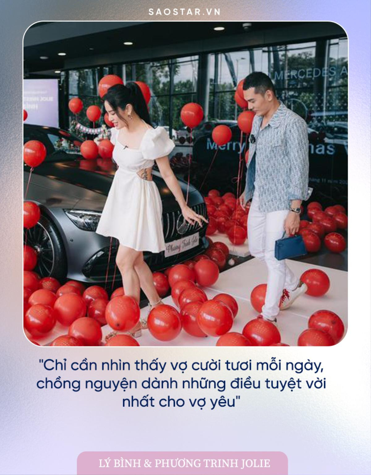 Những câu nói đậm chất ngôn tình của Lý Bình dành cho Phương Trinh Jolie Ảnh 3