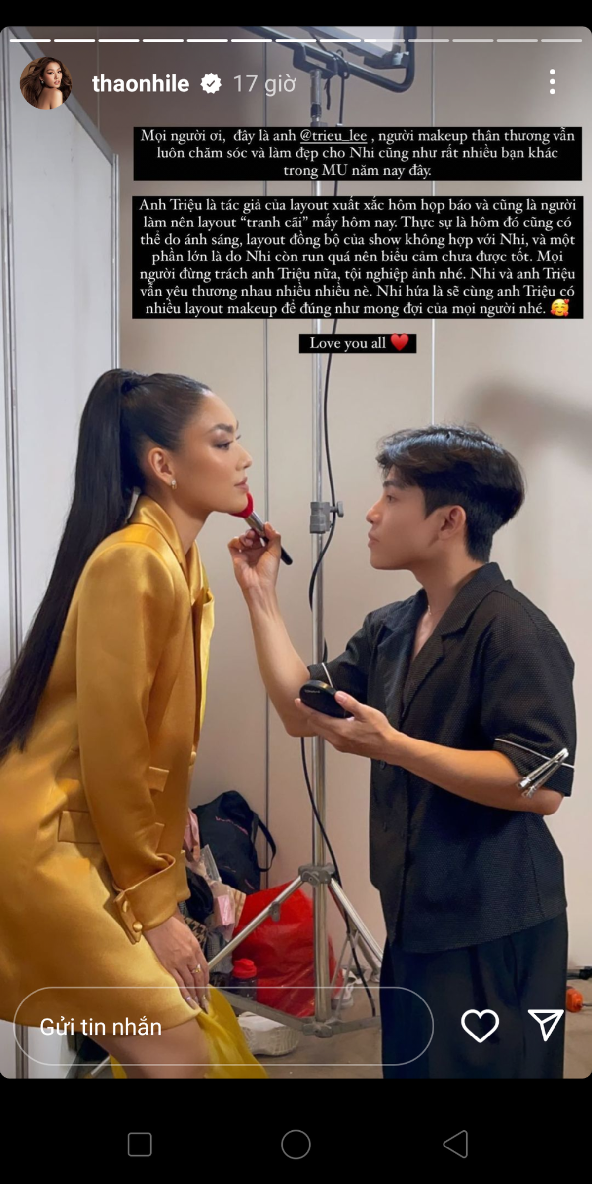 Rich kid Lê Thảo Nhi giải thích thế nào về layout makeup gây thất vọng trong show diễn của MUV 2022? Ảnh 4