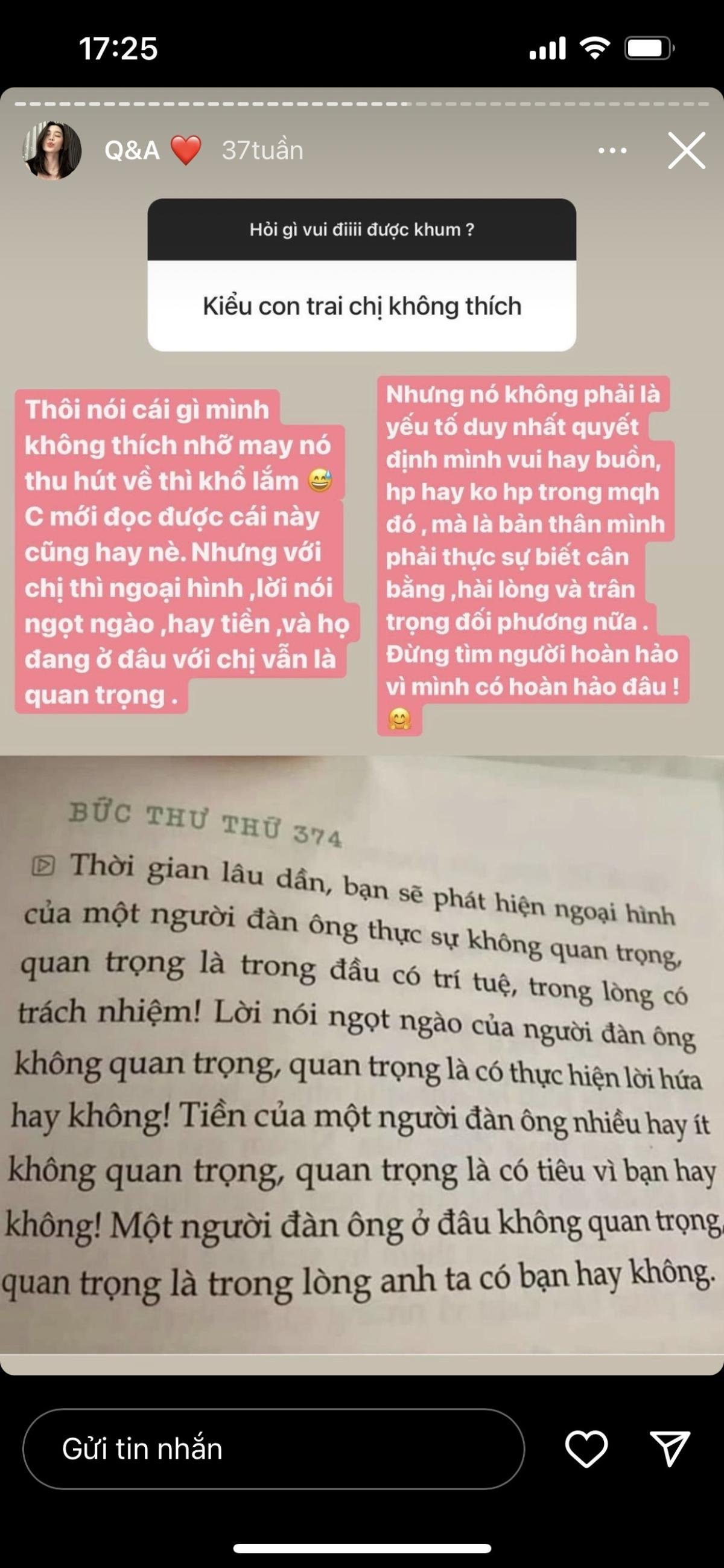 Thiều Bảo Trang đăng bài ẩn ý về chuyện tình yêu, khẳng định người đàn ông chỉ thay đổi vì một người Ảnh 6