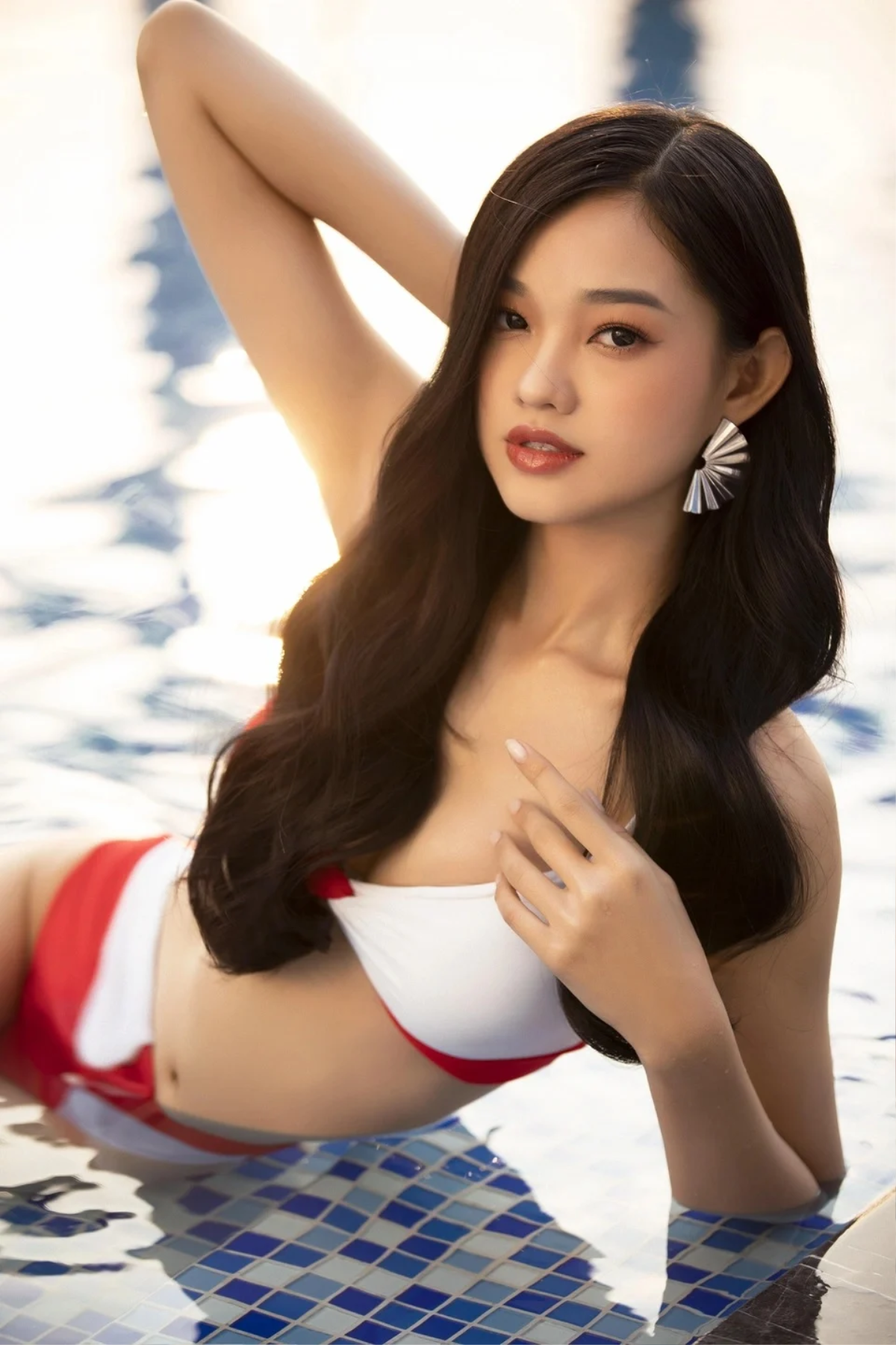 Mỹ nhân có tên lạ nhất Miss World VN 2022 - Trần Thị Bé Quyên: Nhan sắc trong trẻo mỹ miều tựa búp bê Ảnh 6