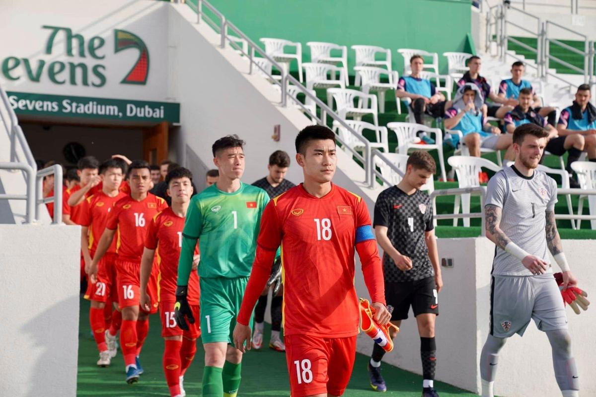 Chàng trai gây sốt tại trận mở màn của U23 tại SEA Games 31 gọi tên Nhâm Mạnh Dũng Ảnh 3