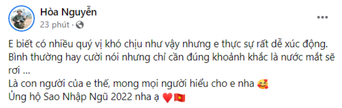 Bị khán giả khó chịu vì hay khóc trên truyền hình, Hòa Minzy giải thích lí do Ảnh 4