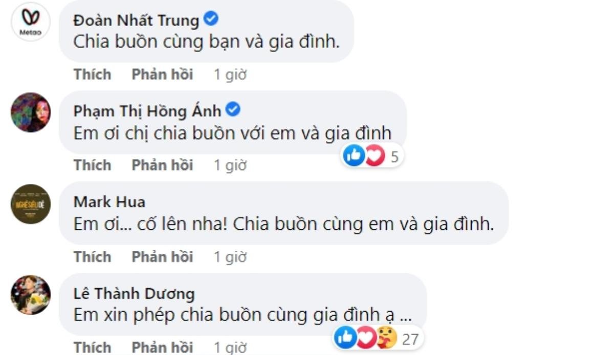 Mẹ ruột diễn viên hài Thu Trang qua đời, Hứa Vĩ Văn, Ngô Kiến Huy cùng nhiều sao Việt gửi lời chia buồn Ảnh 3