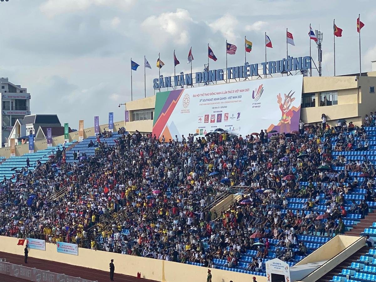 'Chuyện lạ' lần đầu tiên xảy ra tại 'chảo lửa' Thiên Trường trong khuôn khổ SEA Games 31 Ảnh 1