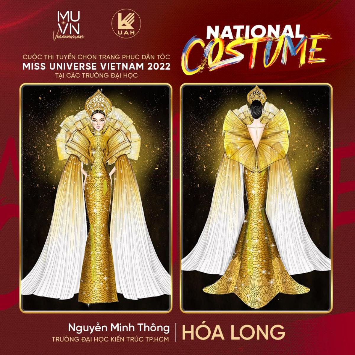 Bánh tráng trộn, chiếu Cà Mau và vô vàn ý tưởng độc đáo tại đường đua tìm kiếm National Costume Ảnh 6