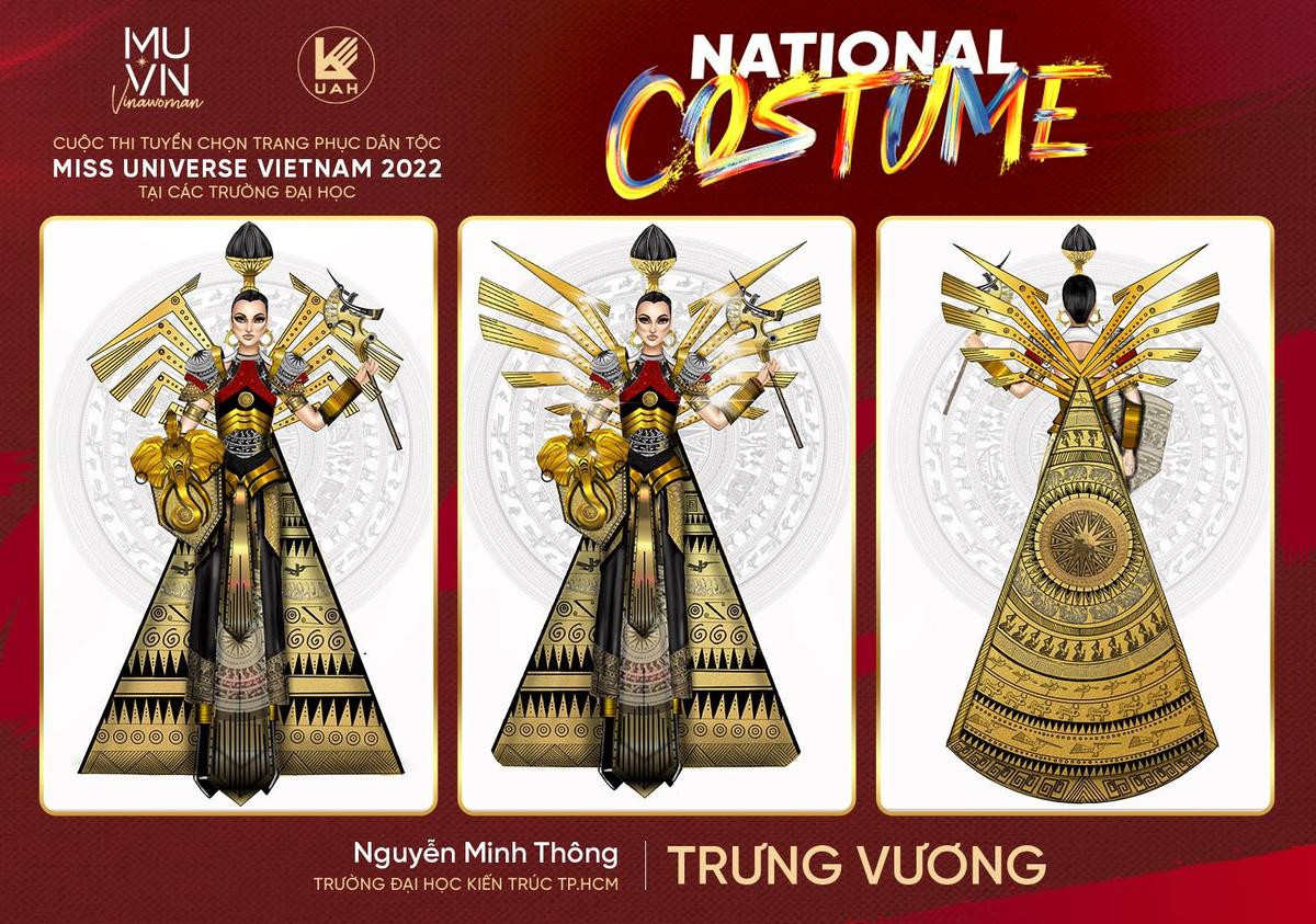 Bánh tráng trộn, chiếu Cà Mau và vô vàn ý tưởng độc đáo tại đường đua tìm kiếm National Costume Ảnh 10