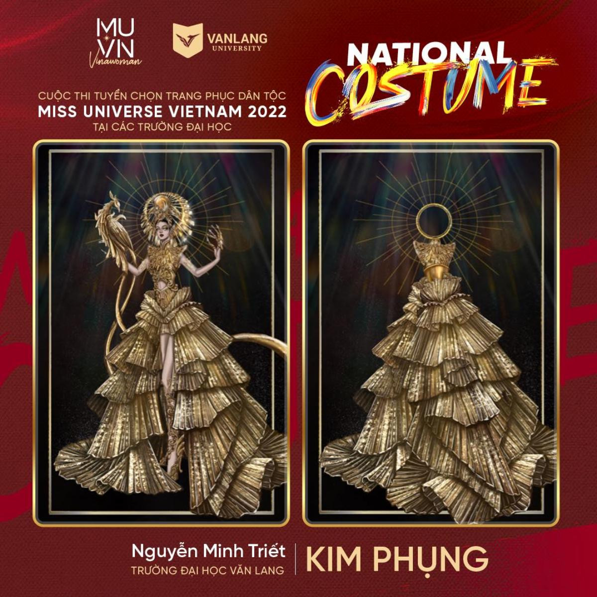 Bánh tráng trộn, chiếu Cà Mau và vô vàn ý tưởng độc đáo tại đường đua tìm kiếm National Costume Ảnh 5