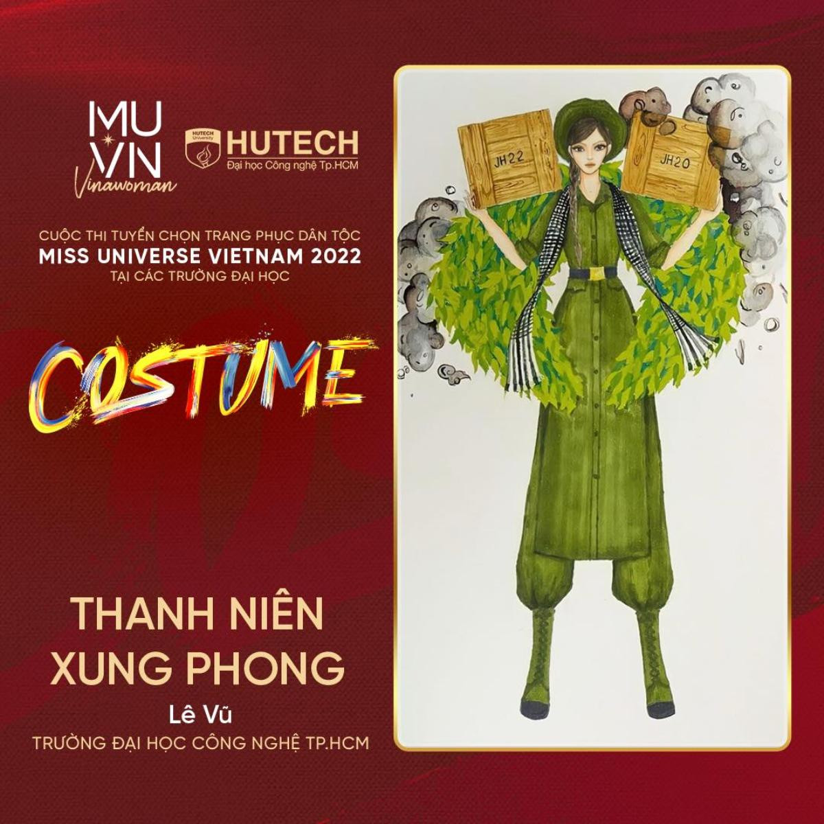 5 thiết kế National Costume chuẩn xác chủ đề VINAWOMAN: Fan háo hức ngày thành phẩm ra lò Ảnh 6