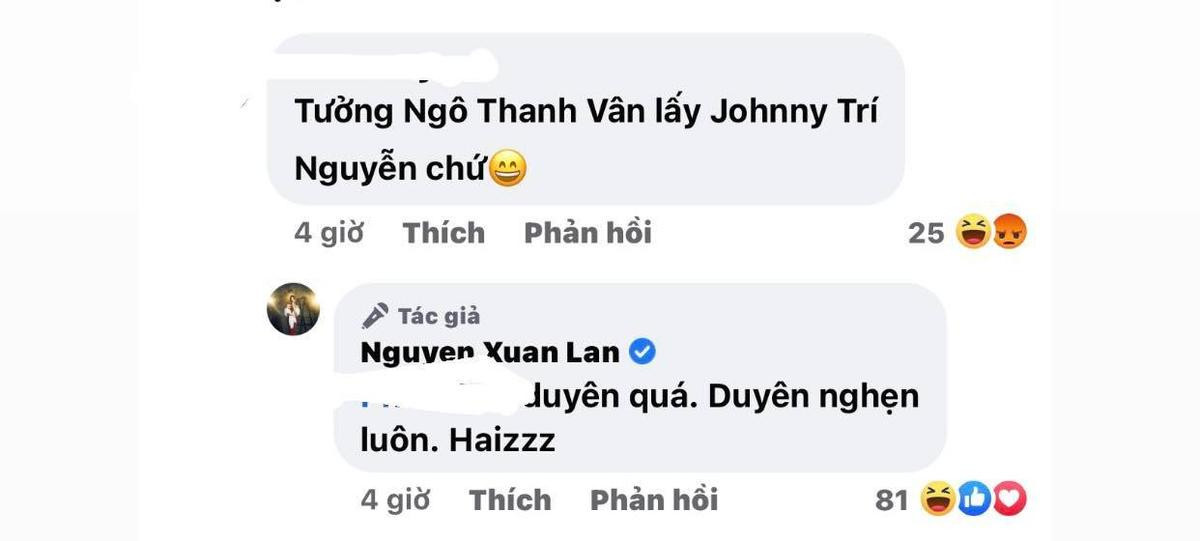 Xuân Lan có màn 'đáp trả' cực cao tay khi anti-fan 'réo tên' tình cũ Ngô Thanh Vân Ảnh 2