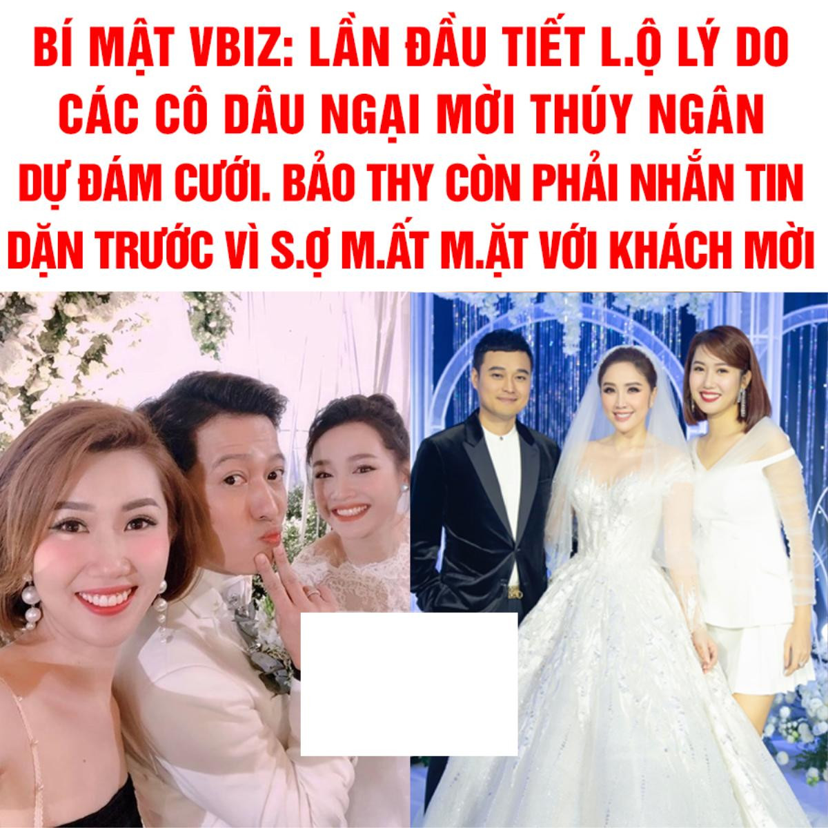 Bảo Thy 'dở khóc dở cười' minh oan về câu chuyện của Thúy Ngân tại hôn lễ cách đây 3 năm trước Ảnh 1